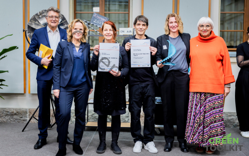 Eisvogel Preis für nachhaltige Filmproduktion – Schule der magischen Tiere 3 mit Green Toolkit