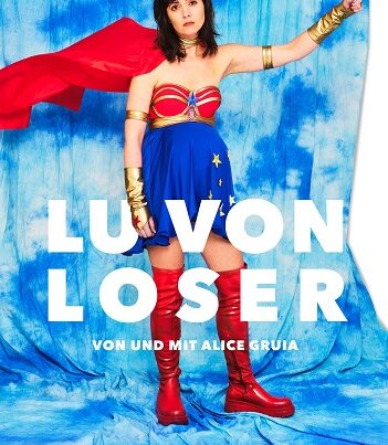 Plakat Lu von Loser Projekt Roman Russo Eisvogel