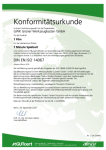 ISO 14067-Zertifizierung für die CO2-Bilanzierungssoftware Green Toolkit für Film- und Fernsehproduktionen